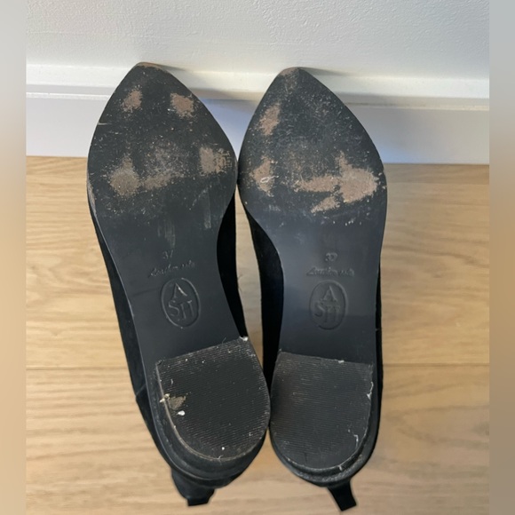 Ash Pointy Suede Booties Sz 7 - Picture 4 of 4